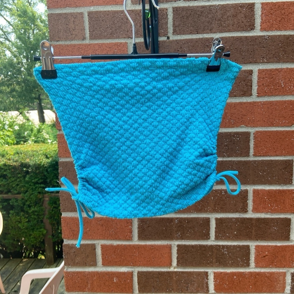Vintage Blue Tube Top